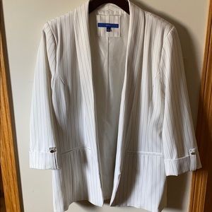 Relaxed Open Front Blazer